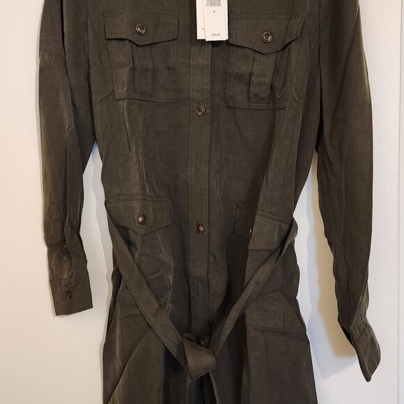 Utility shirt dress - Picture 1 of 3